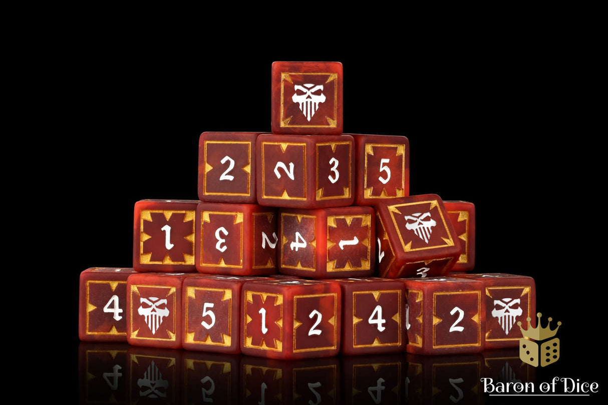 BFTBG Official Dice - Red