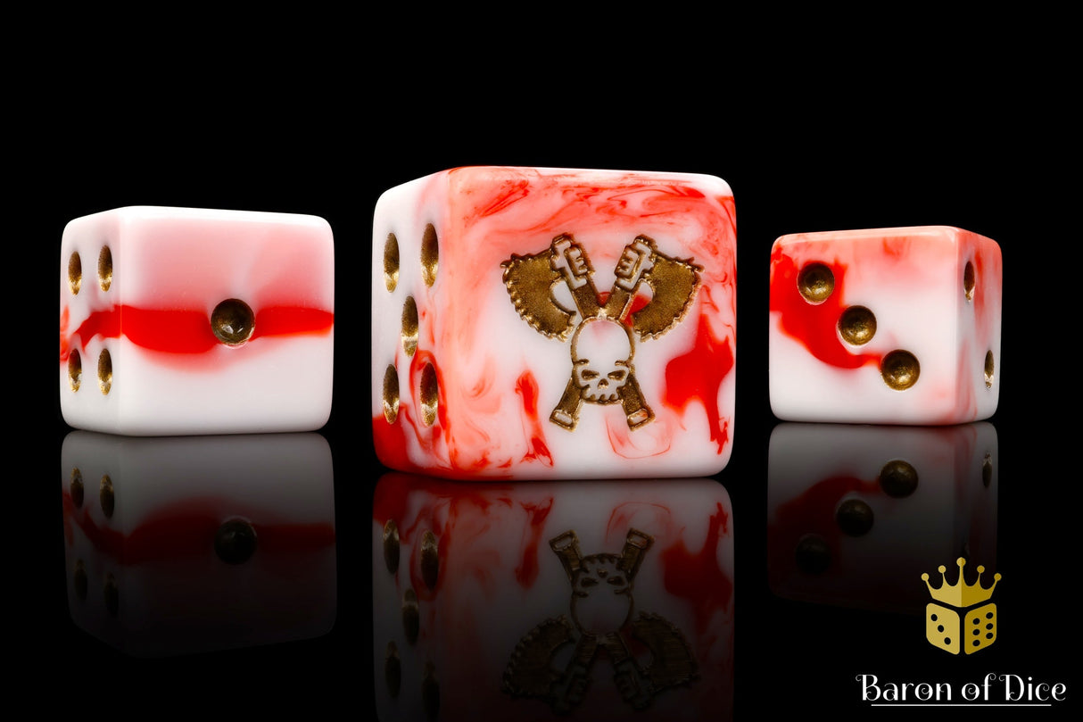 Skull Grinders Dice - Carnage