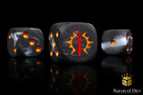 Consecrated Blades Dice - Black