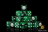 Green Cog Dice