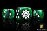 Green Cog Dice