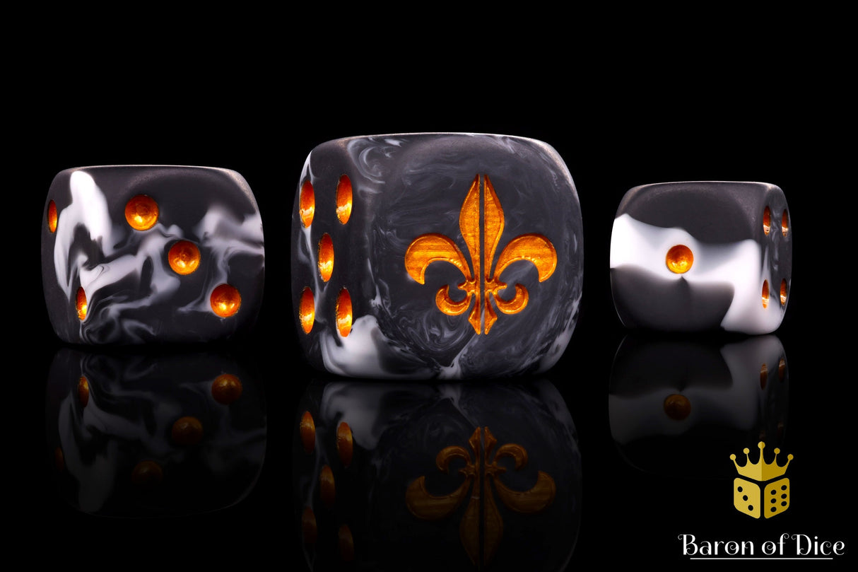 Fleur De Lis Dice - Heritage
