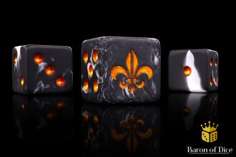 Fleur De Lis Dice - Heritage