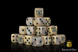 Military Gate Dice - Bone