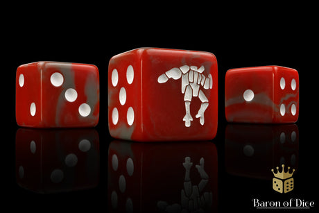 Crisis Robot Dice - Red