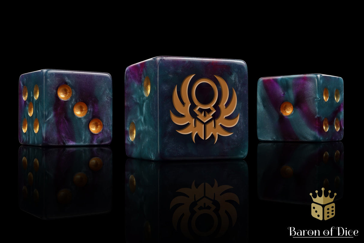 Sun Scarab, Infinity, Dice