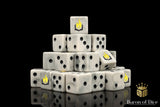 Flaming Book Dice