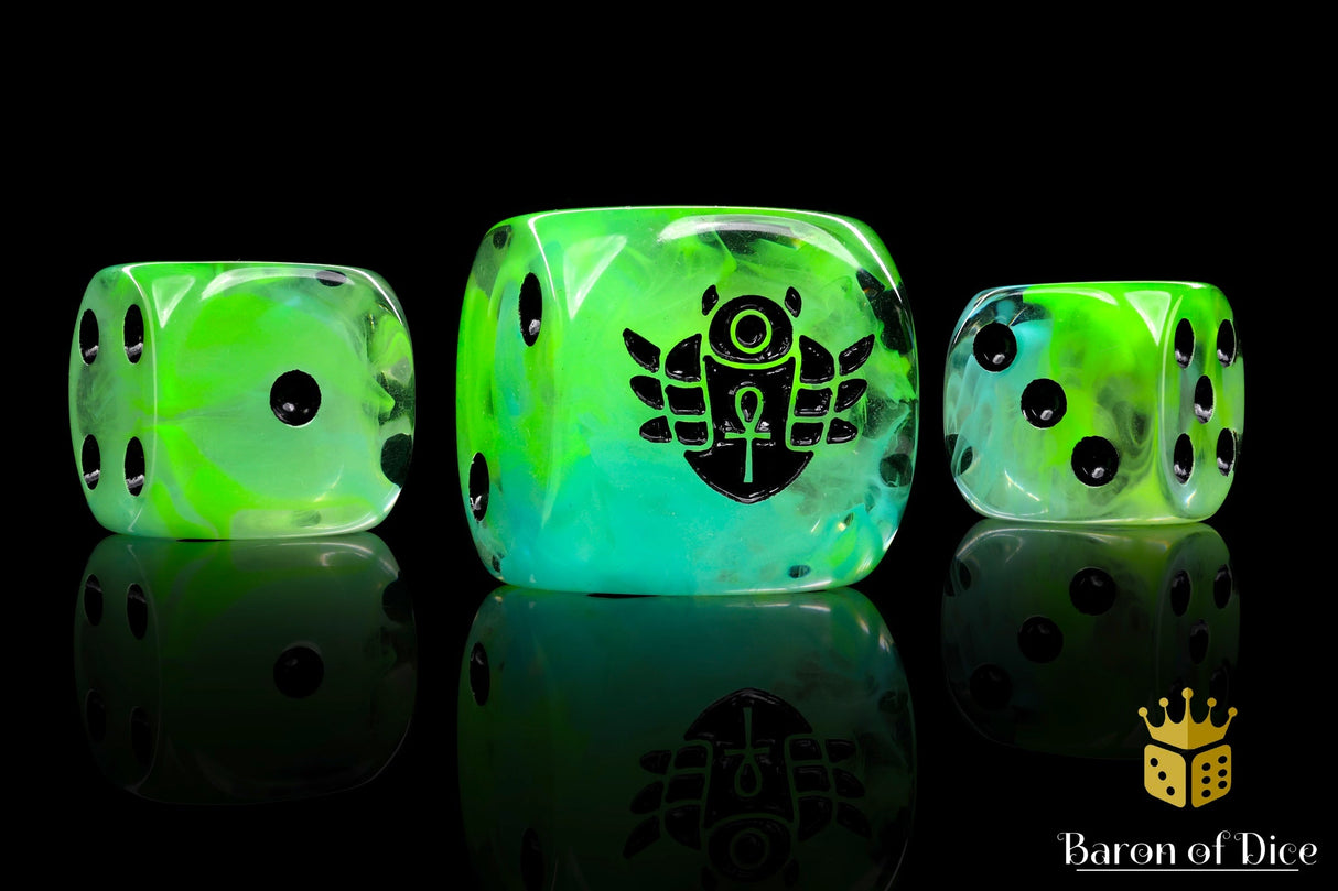 Day of the Dead Dice - Scarab