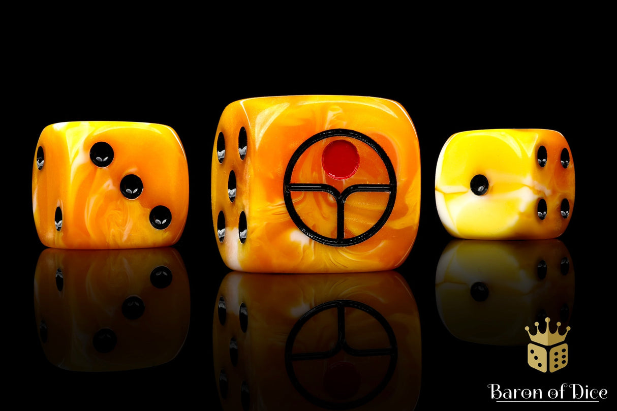 Universal Peace Dice - Ochre