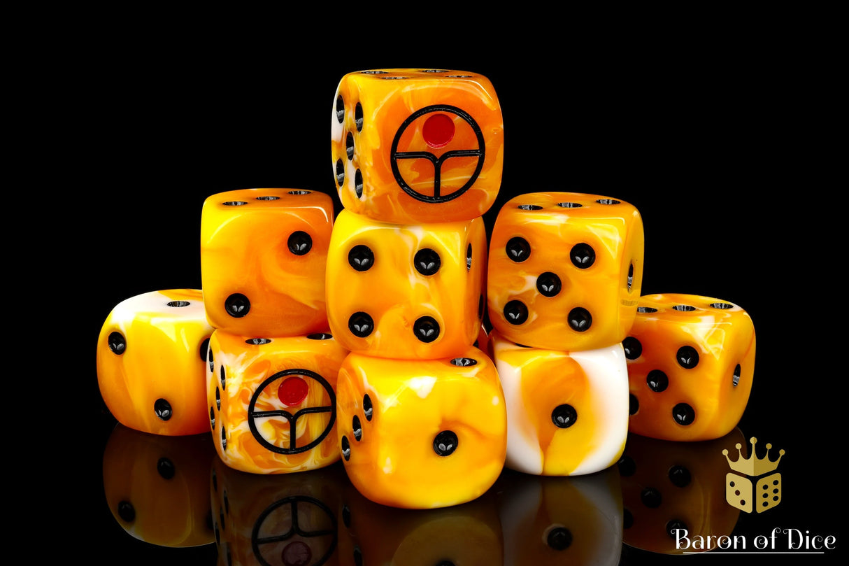 Universal Peace Dice - Ochre