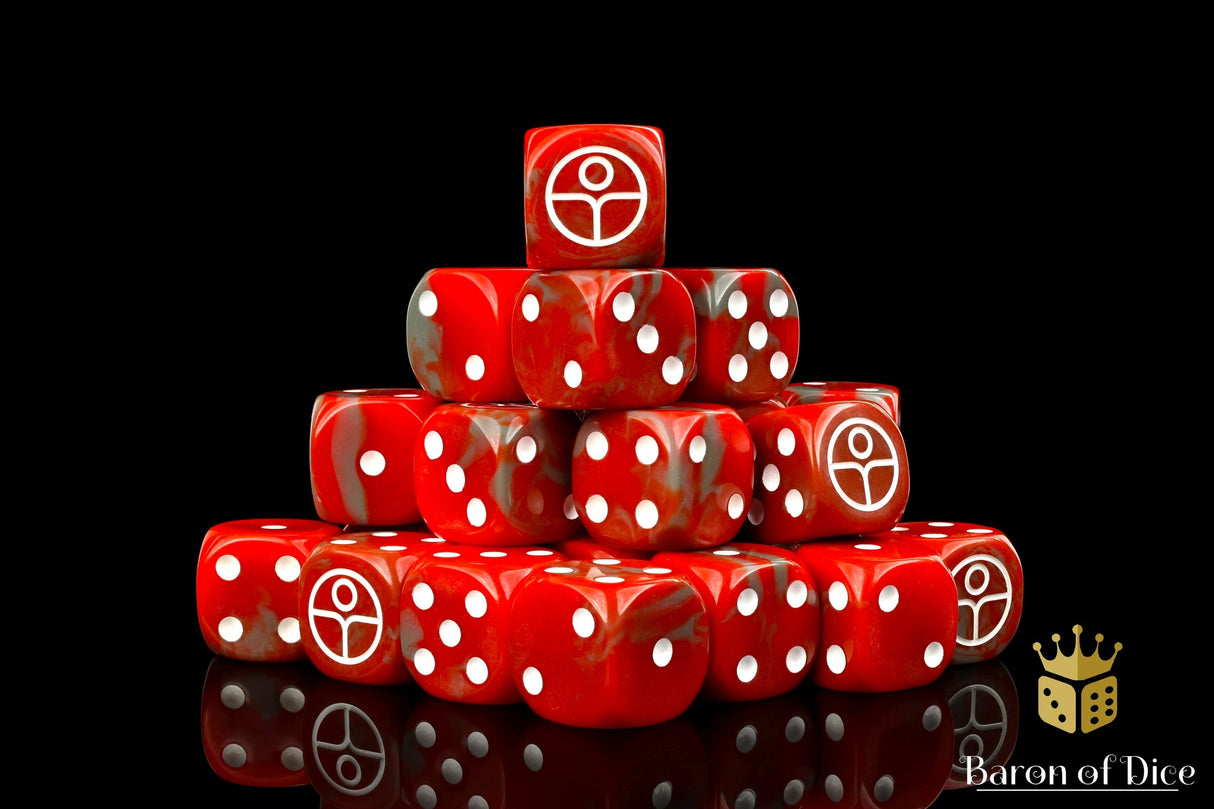 Universal Peace Dice - Red