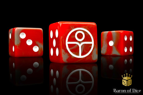 Universal Peace Dice - Red