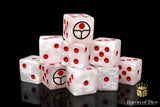 Universal Peace Dice - White