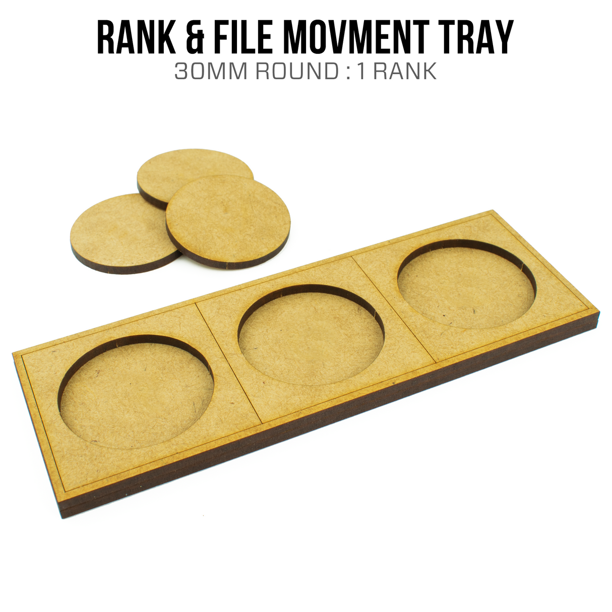 40mm Circle (50mm Square) Movement Trays