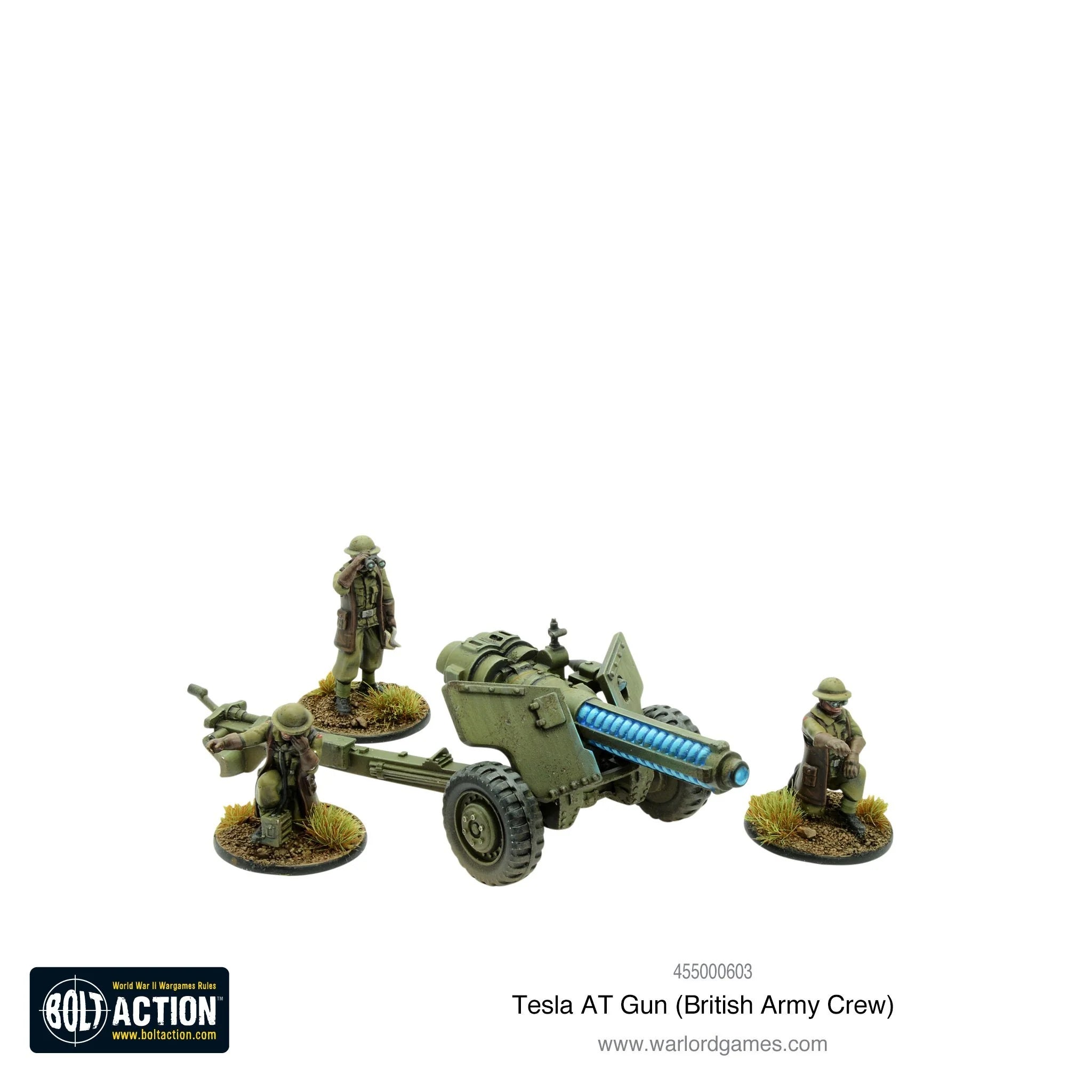 Tesla AT Gun (British Army Crew)