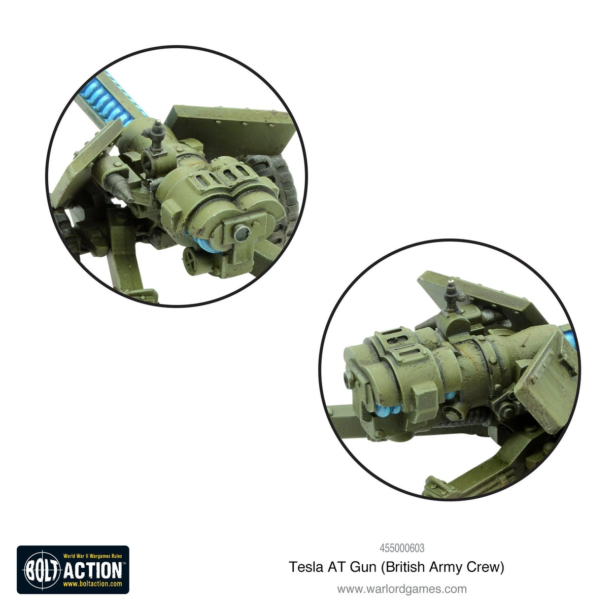 Tesla AT Gun (British Army Crew)