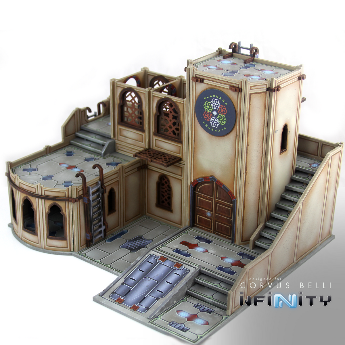 Alcazaba Communication Center— Bare MDF