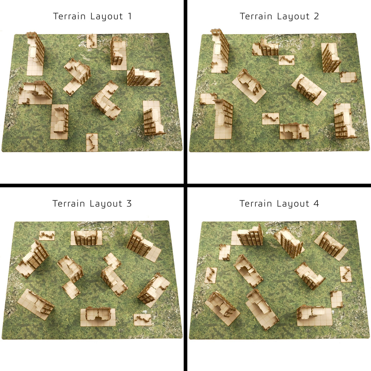 Tabletop Stronghold Competitive Terrain Set 2.0 (UPDATE IN PROGRESS)