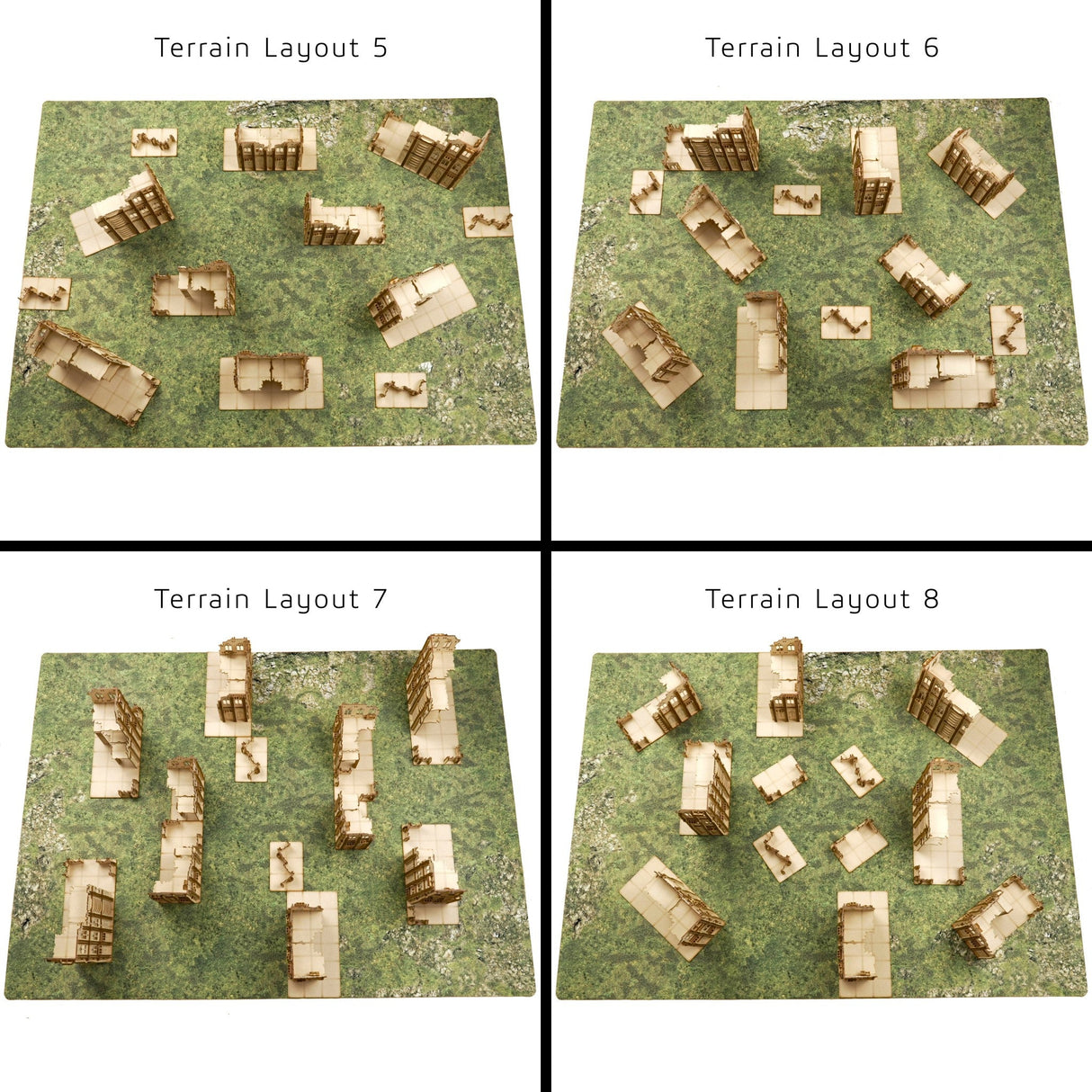 Tabletop Stronghold Competitive Terrain Set 2.0