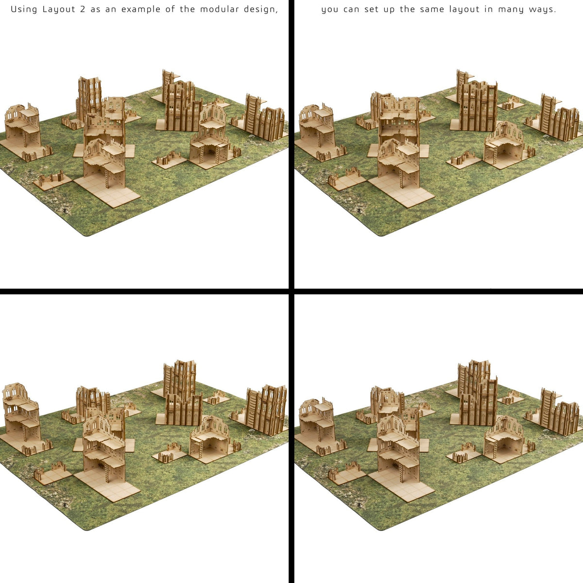 Tabletop Stronghold Competitive Terrain Set 2.0 (UPDATE IN PROGRESS)