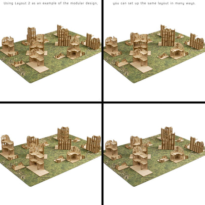 Tabletop Stronghold Competitive Terrain Set 2.0
