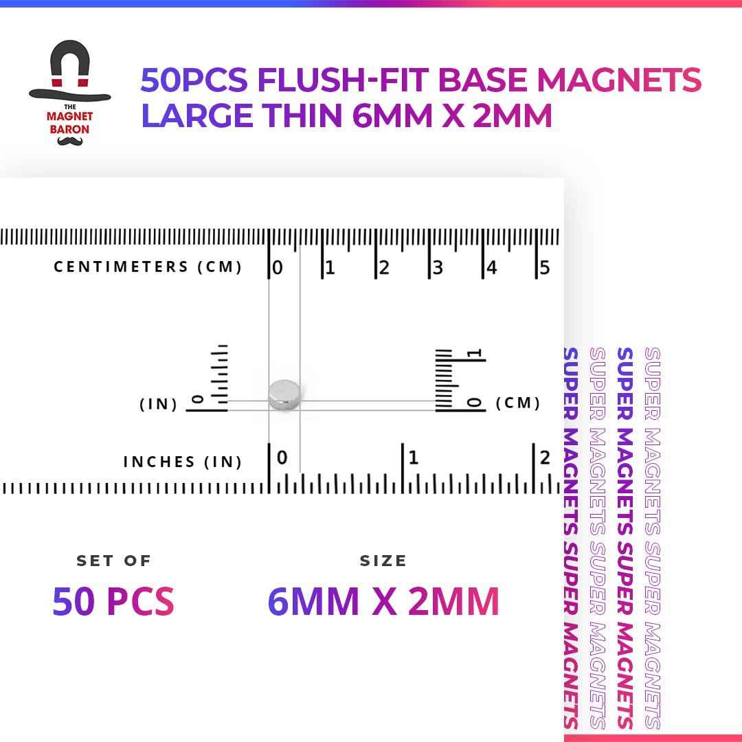 Flush-Fit Base Magnets for Warhammer 40K, Age of Sigmar & The Old World