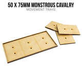 50mm x 75mm Monstrous Cavalry Trays