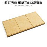50mm x 75mm Monstrous Cavalry Trays