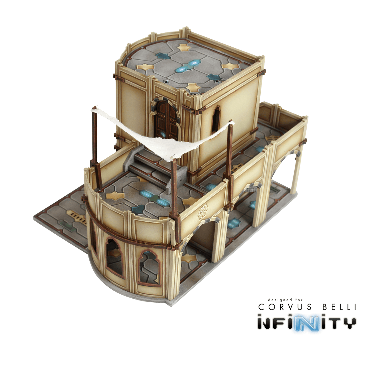 Alcazaba Commercial Building— Bare MDF