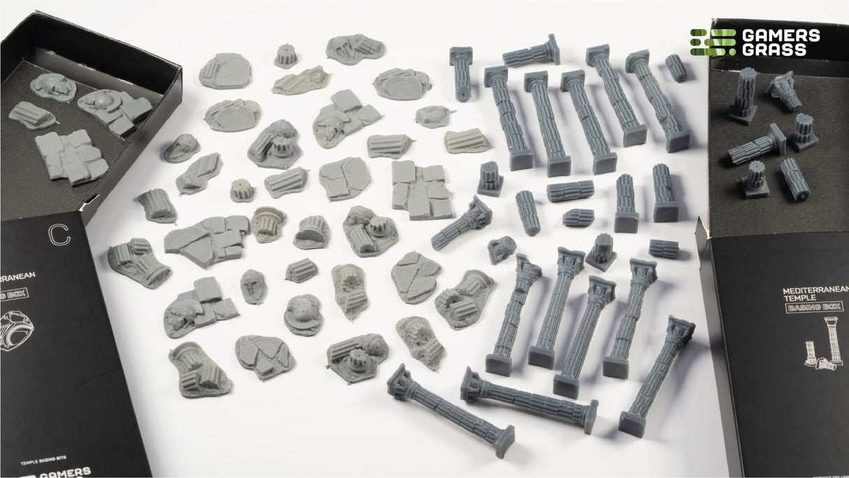 Gamers Grass - Basing Box - Mediterranean Temple