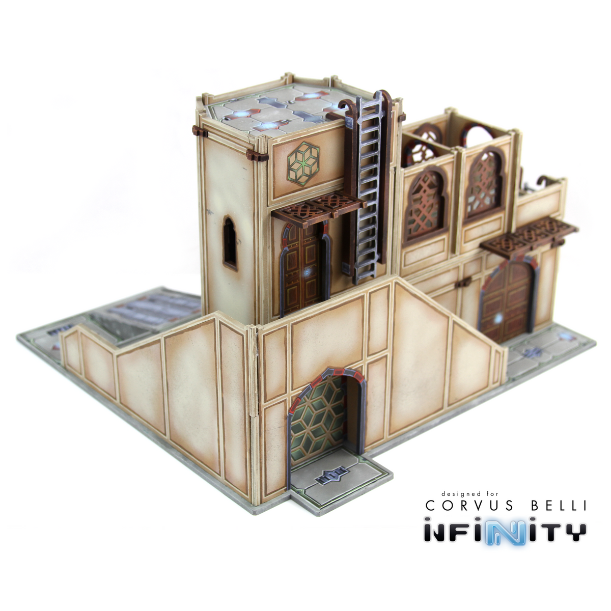 Alcazaba Communication Center— Bare MDF