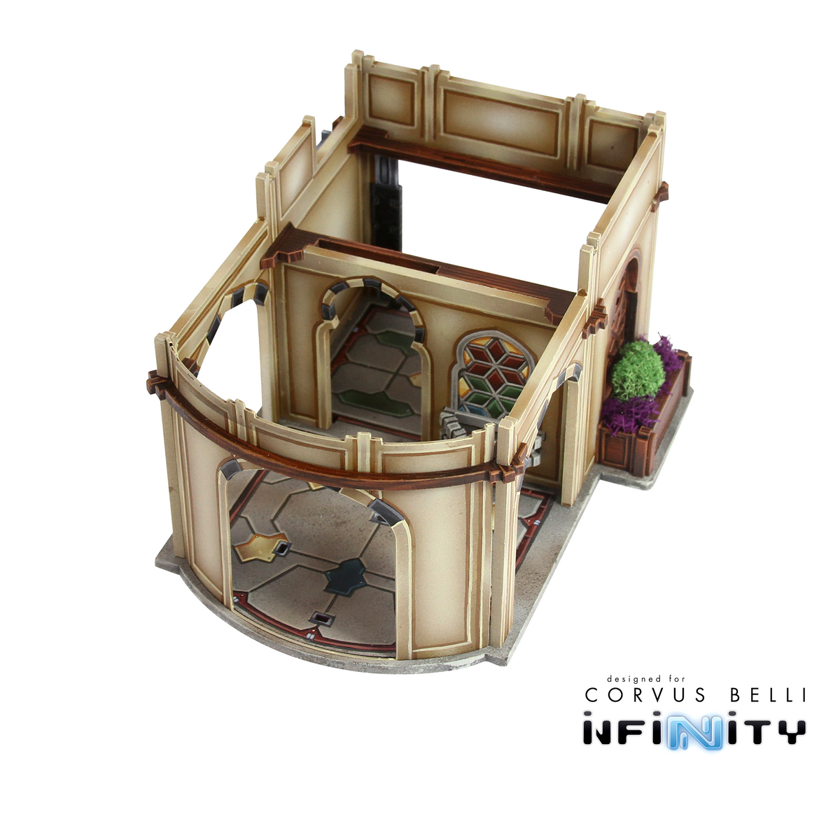Alcazaba Utility Buildings — Bare MDF