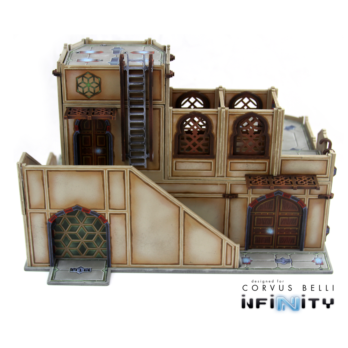 Alcazaba Communication Center— Bare MDF