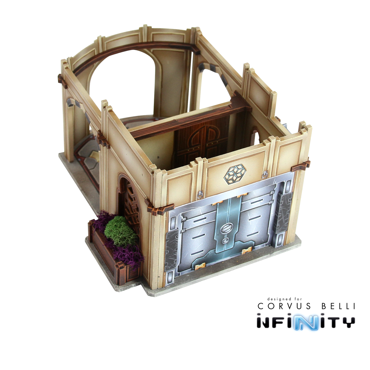 Alcazaba Utility Buildings — Bare MDF