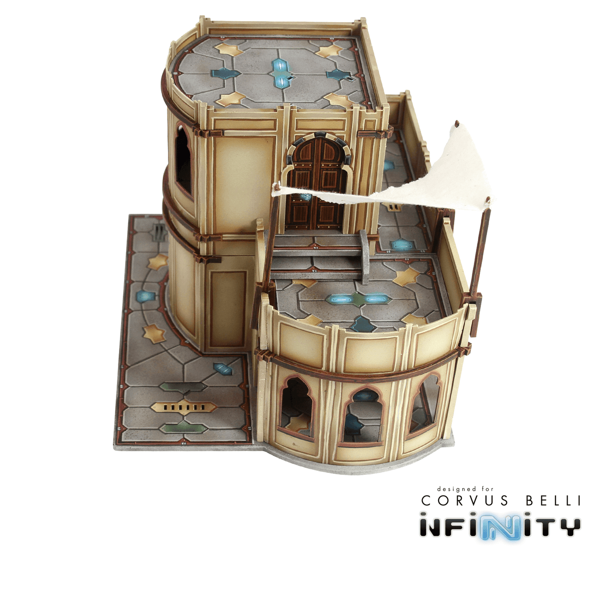 Alcazaba Commercial Building— Bare MDF
