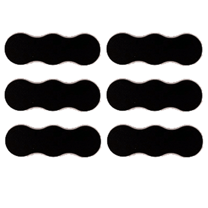 6pcs 3-Man Straight Plasteel & Adhesive Movement Tray