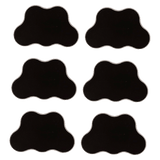 6pcs 5-Man Cloud Plasteel & Adhesive Ferro-Magnetic Movement Tray