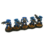 6pcs 5-Man Straight Plasteel & Adhesive Movement Tray