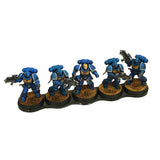 6pcs 5-Man Straight Plasteel & Adhesive Movement Tray