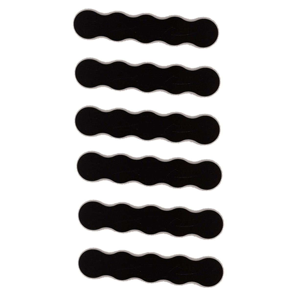 6pcs 5-Man Straight Plasteel & Adhesive Movement Tray