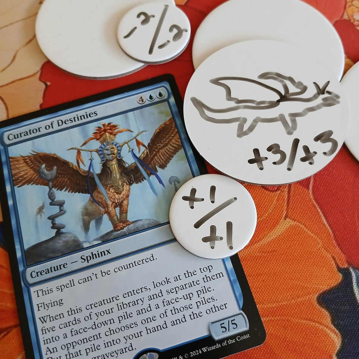 Futhark 100 Dry Erase Tokens for DND – Reusable RPG Tokens in 2 Sizes for Combat Tracking, Initiative, Conditions, and Effects – Reusable Circle Markers for Tabletop Board Games Accessories (100 PCS)