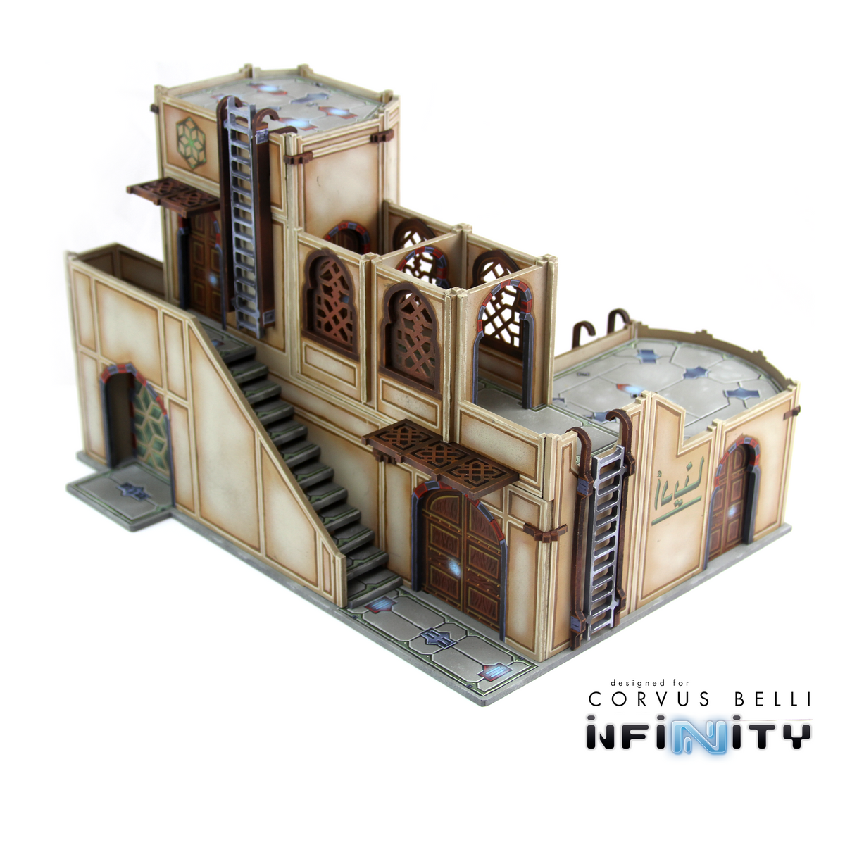 Alcazaba Communication Center— Bare MDF