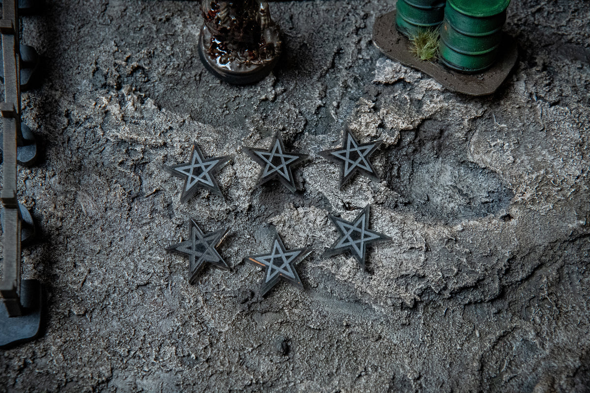 Trench Crusade Blessing Markers - Holy and Unholy