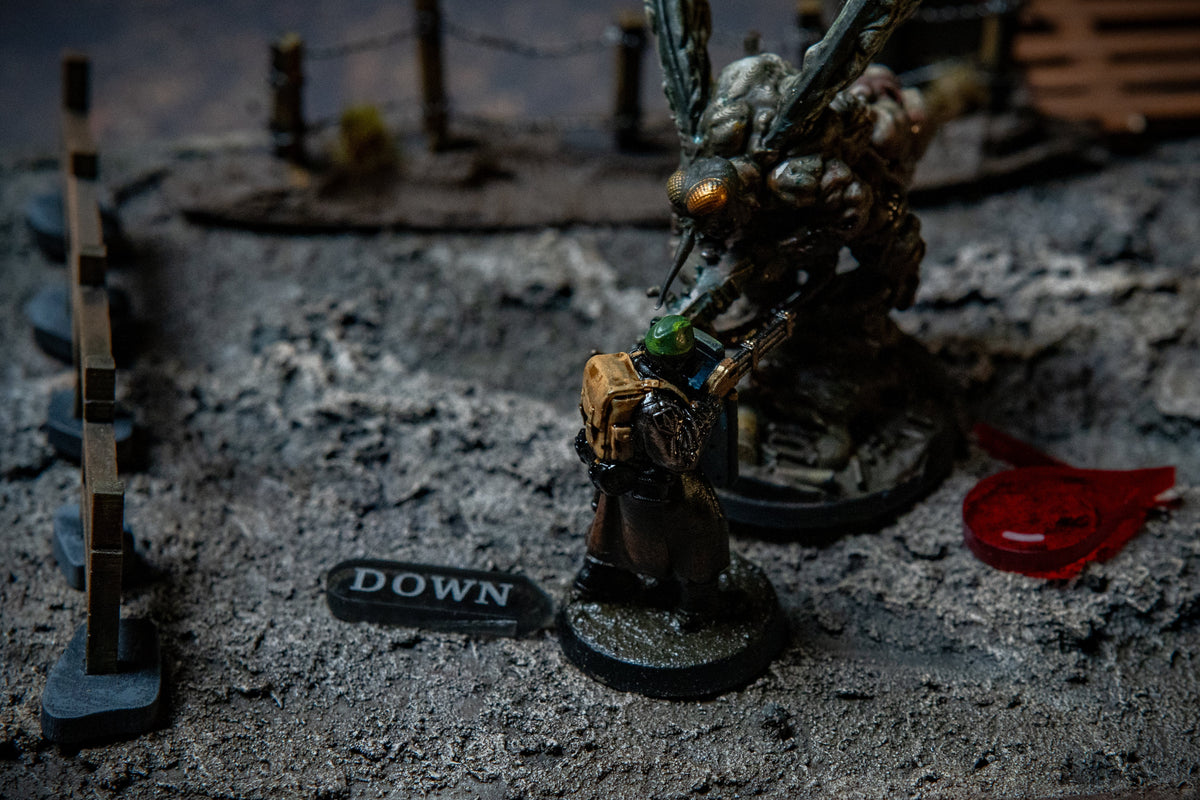 Trench Crusade Down Tokens