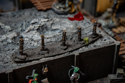 Barbed Wire Fence Scatter Terrain