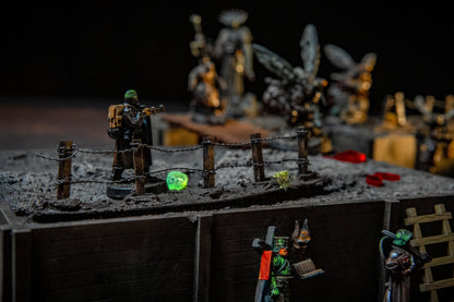 Barbed Wire Fence Scatter Terrain