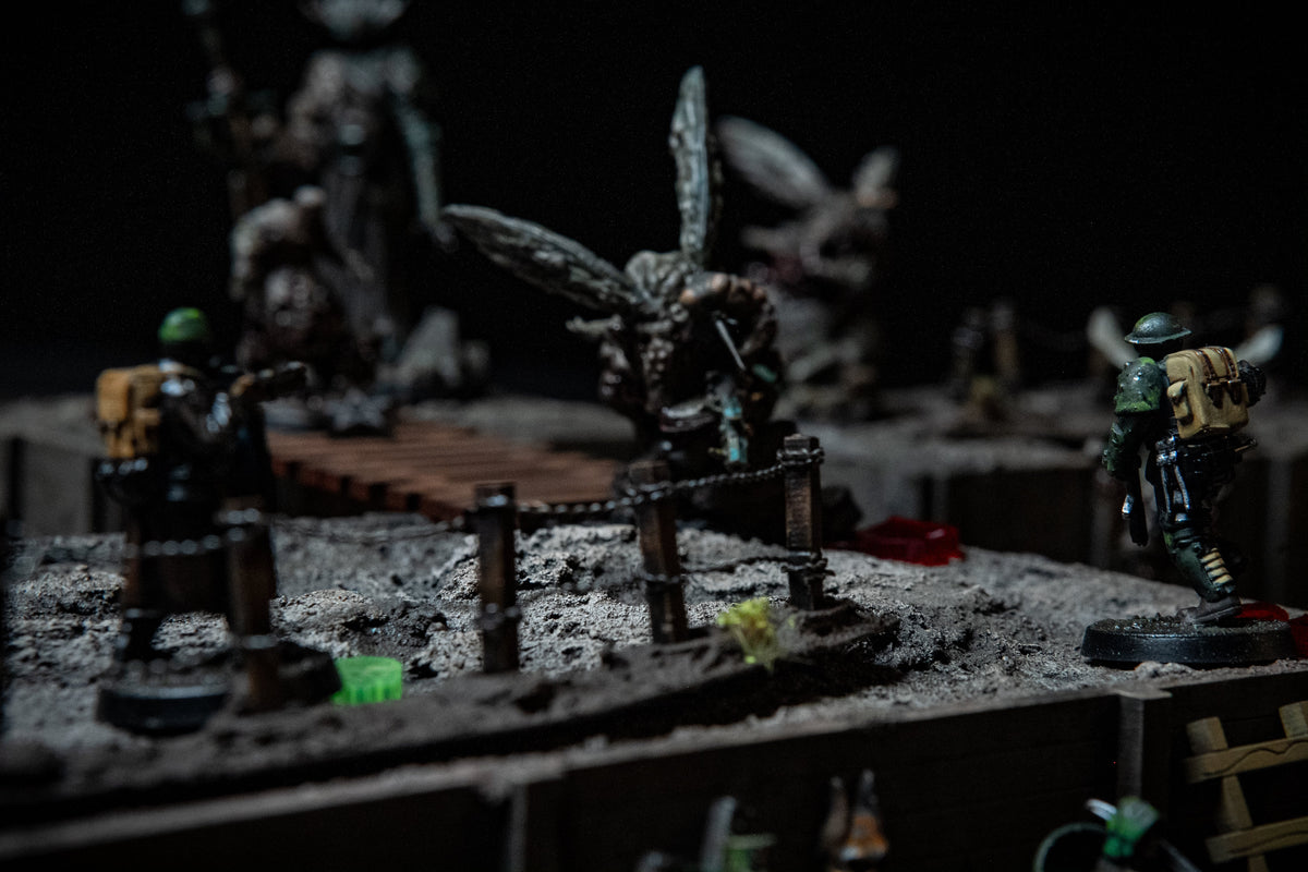 Barbed Wire Fence Scatter Terrain