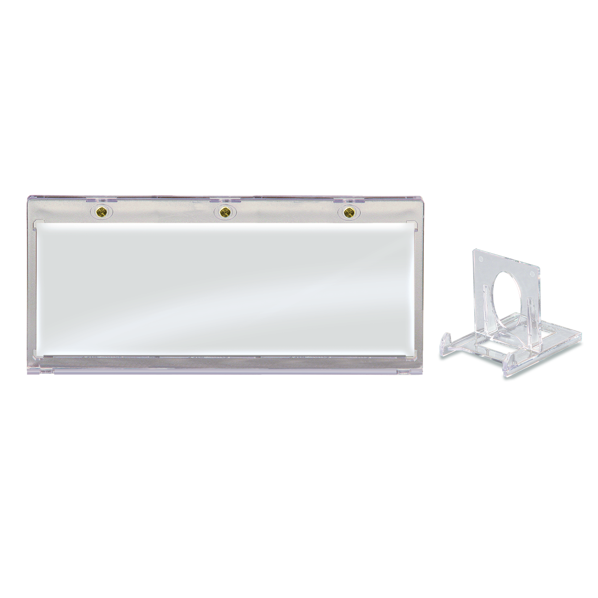 187mm Double Booklet Card UV ONE-TOUCH® Magnetic Holder