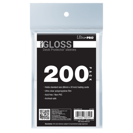 PRO-Gloss Standard DECK PROTECTOR® Sleeves Bundle (200ct)