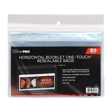 Horizontal Booklet ONE-TOUCH® Resealable Bags (50ct)